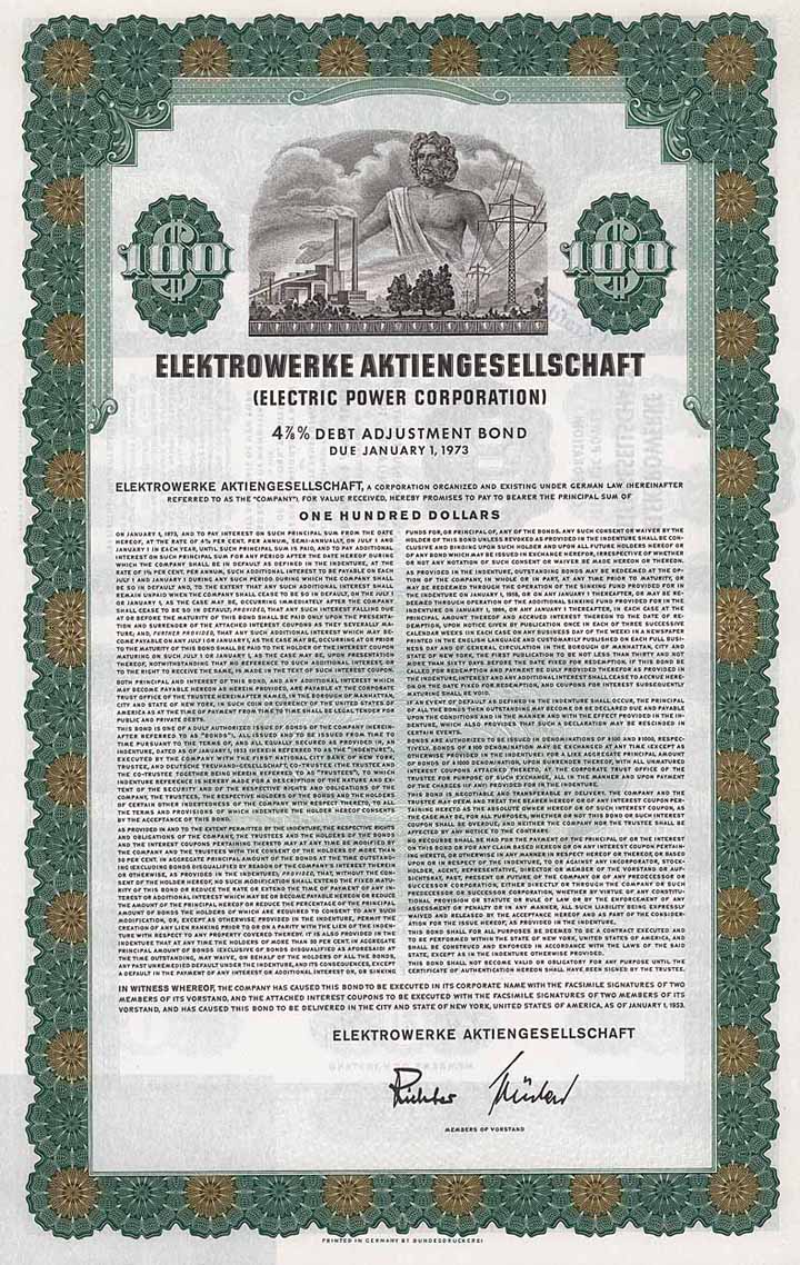 Elektrowerke AG (Electric Power Corp.)