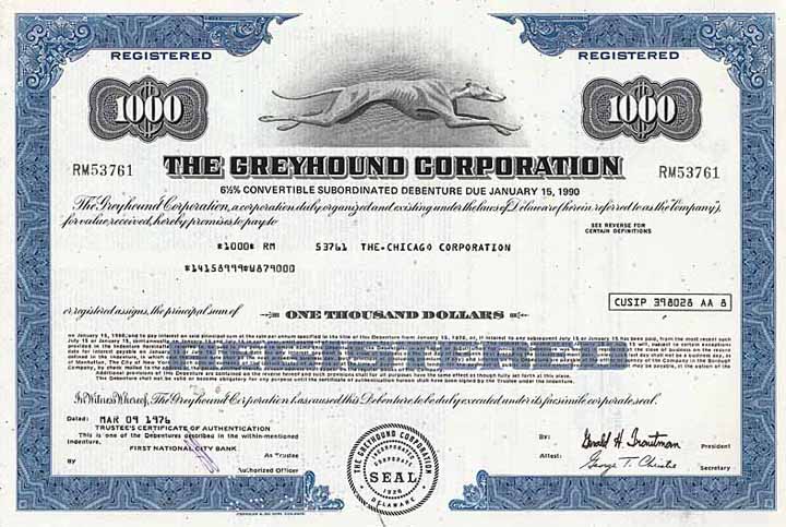 Greyhound Corp.