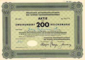 Treuhand-AG des Wiener Fleischerhandwerks
