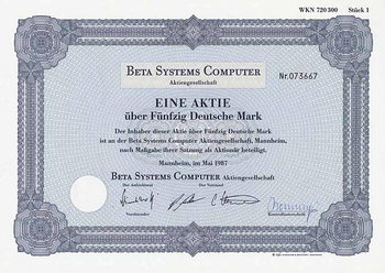 Beta Systems Computer AG