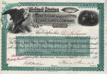 United States Mine Signal Manufacturing & Supply Co.