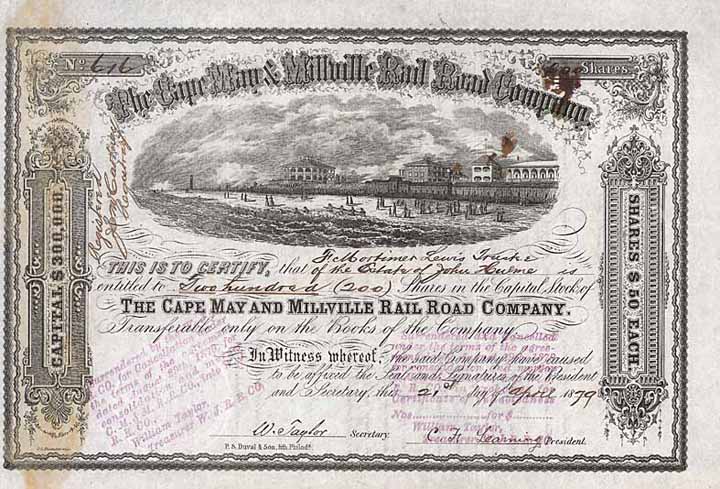 Cape May & Millville Railroad