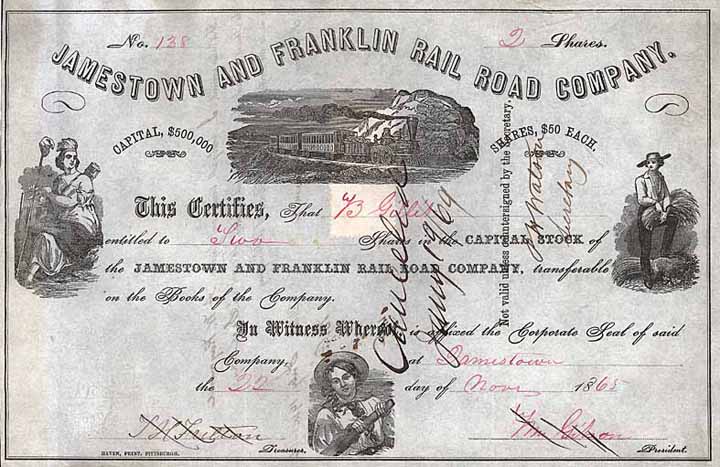 Jamestown & Franklin Railroad