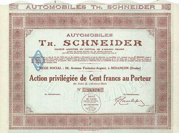 Automobiles Th. Schneider S.A.