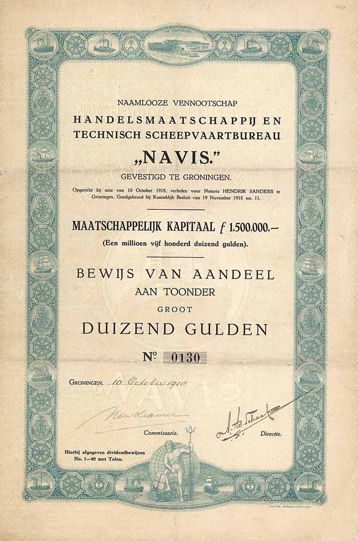 N.V. Handelsmaatschappij en Technisch Scheepvaartbureau "Navis"