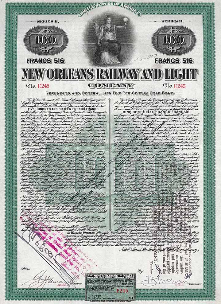 New Orleans Railway and Light Co.