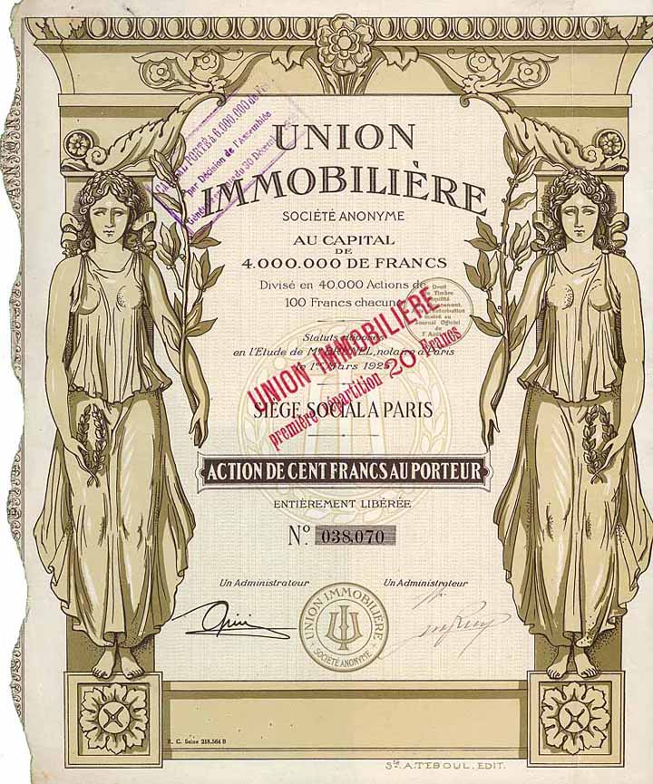 Union Immobilière S.A.