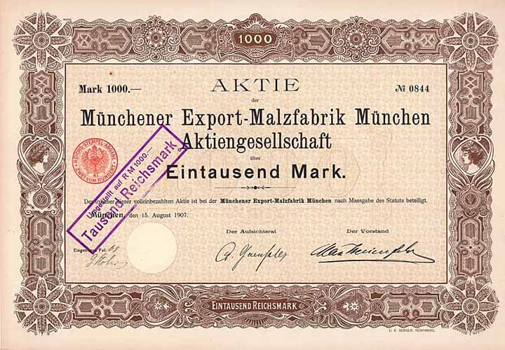 Münchener Export-Malzfabrik München AG