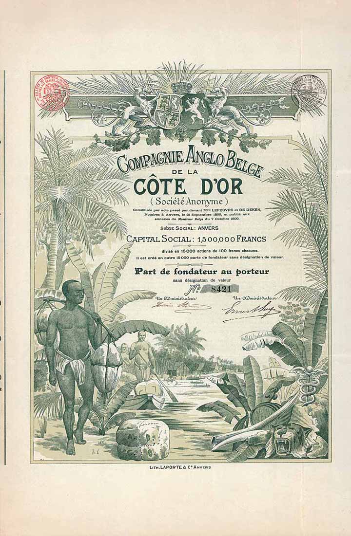 Cie. Anglo Belge de la Cote d’Or S.A.