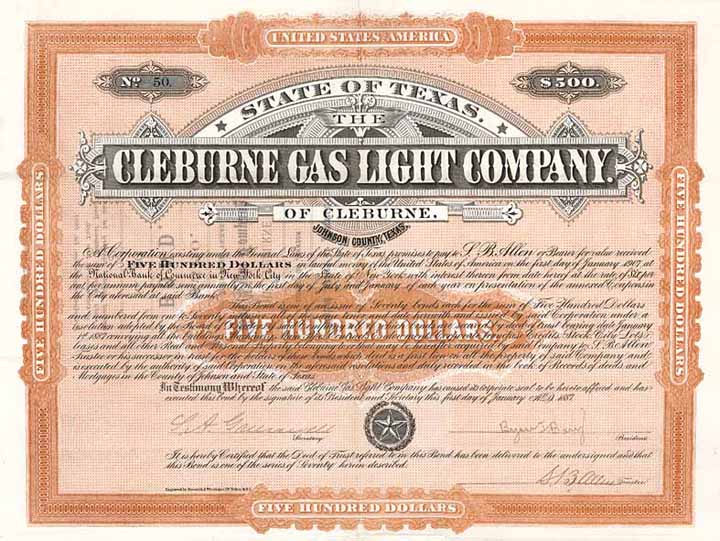 Cleburne Gas Light Company