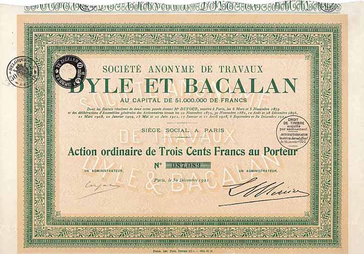 S.A. de Travaux Dyle et Bacalan