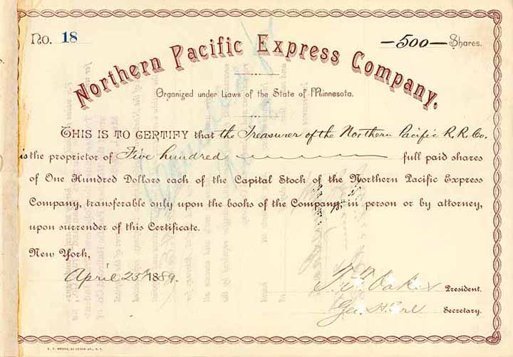 Northern Pacific Express Co.