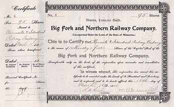 Big Fork & Northern Railway