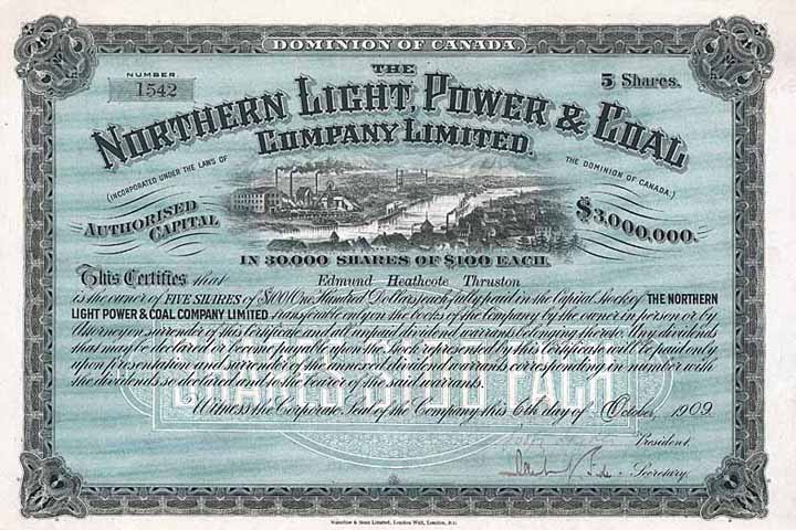 Northern Light, Power & Coal Co.