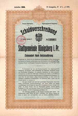 Stadtgemeinde Königsberg i.Pr.