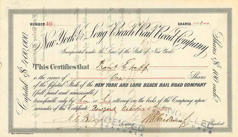 New York & Long Beach Railroad