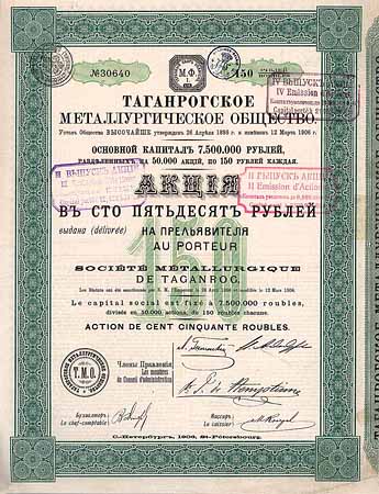Soc. Métallurgique de Taganrog