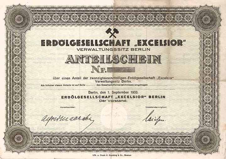 Erdölgesellschaft Excelsior