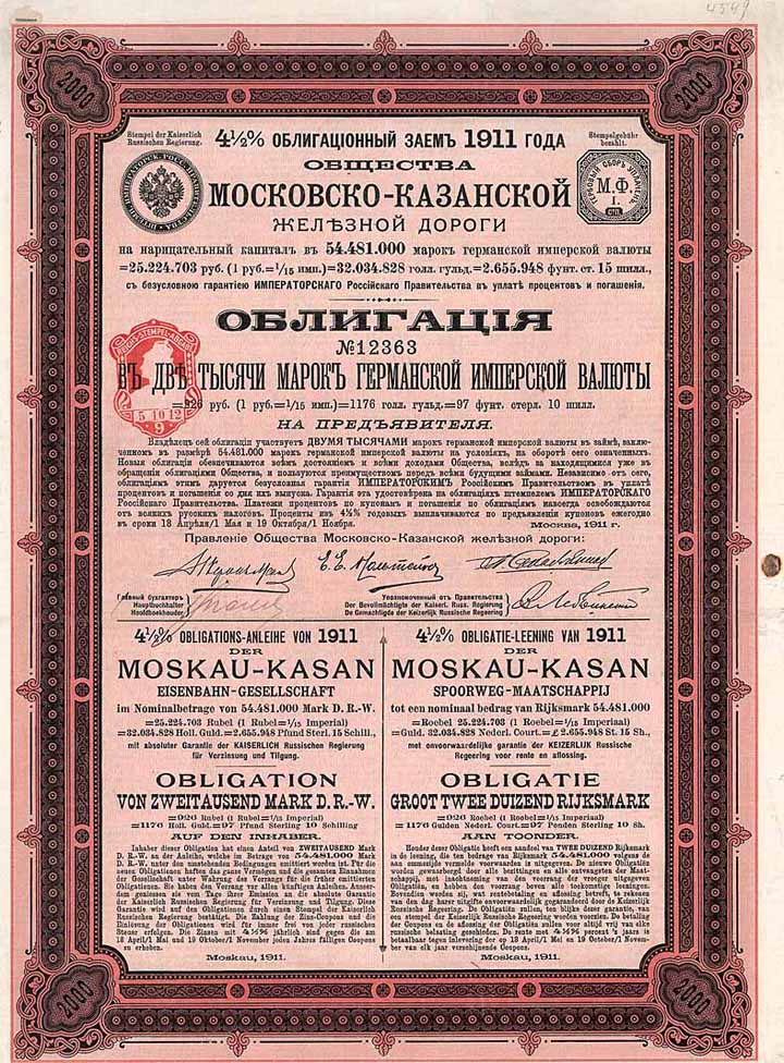 Moskau-Kasan Eisenbahn-Gesellschaft