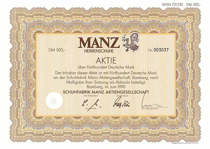 Schuhfabrik Manz AG