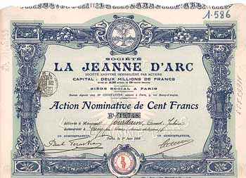 Soc. La Jeanne d’Arc S.A.