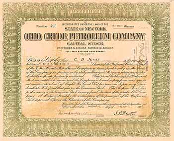 Ohio Cruide Petroleum Co.