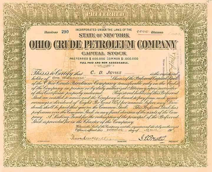 Ohio Cruide Petroleum Co.