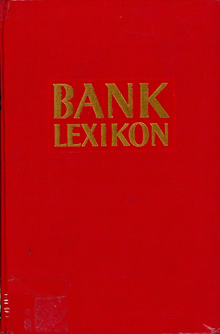 Bank-Lexikon