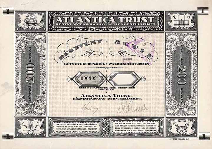 Atlantica Trust AG