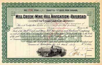 Mill Creek and Mine Hill Navigation and Railroad Co.