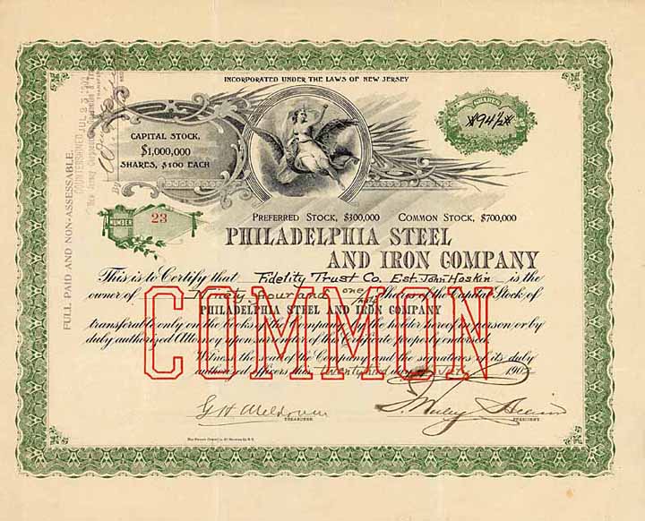 Philadelphia Steel and Iron Co.