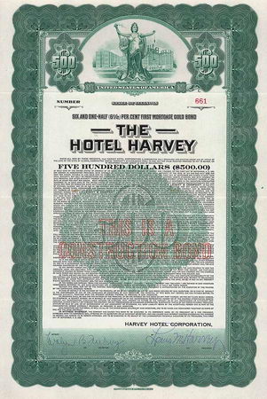 Hotel Harvey Corp.
