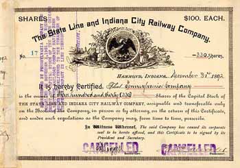 State Line & Indiana City Railway Co.