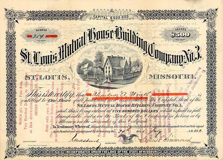 St. Louis Mutual House Building Company No. 3