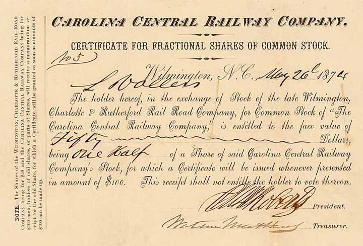 Carolina Central Railway