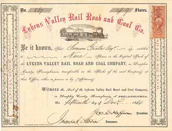 Lykens Valley Rail Road & Coal Co.