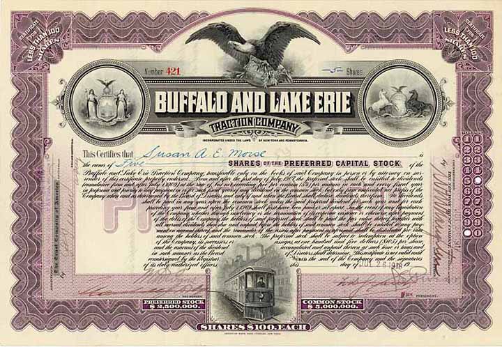 Buffalo & Lake Erie Traction Co.