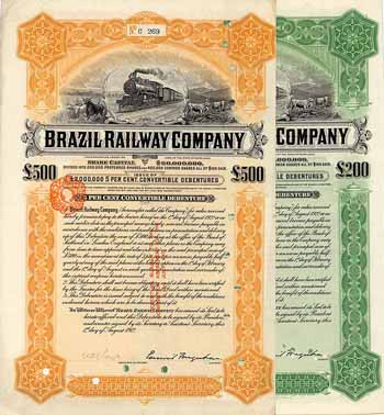 Brazil Railway Company (2 Stücke)