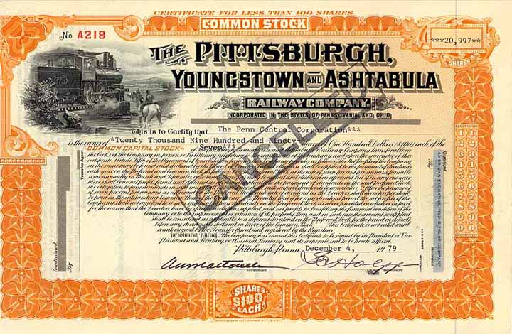 Pittsburgh, Youngstown & Ashtabula Railway