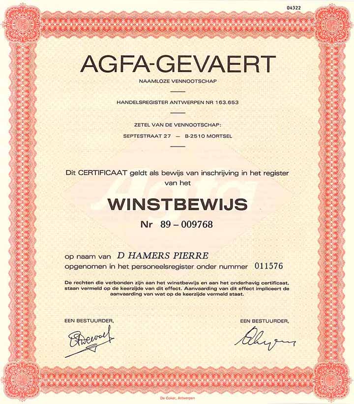 Agfa-Gevaert