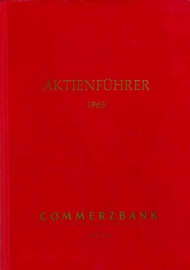 Saling Aktienführer 1965