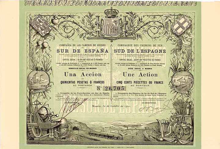 Cia. de los Caminos de Hierro del Sur de Espana S.A.
