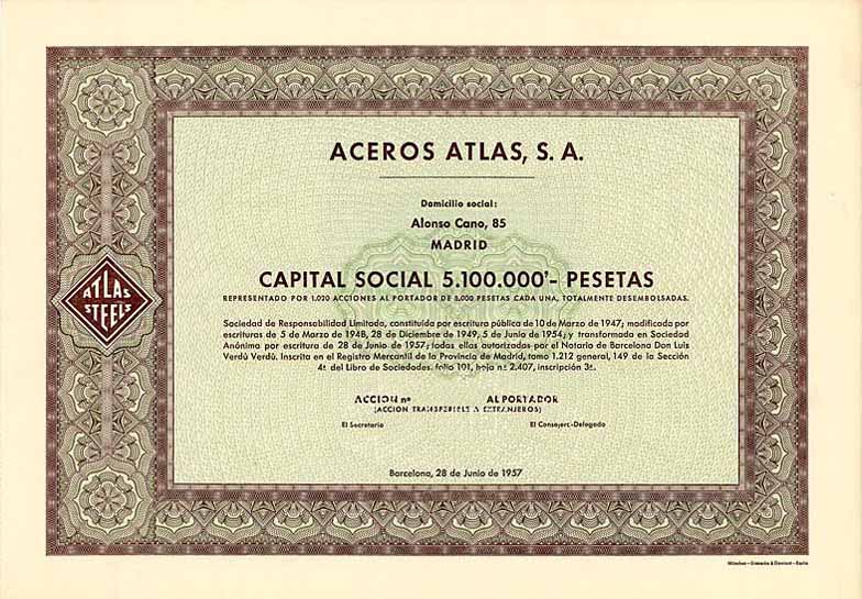 Aceros Atlas S.A.