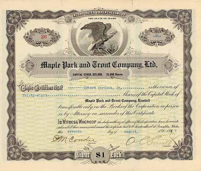 Maple Park and Trout Co., Ltd.