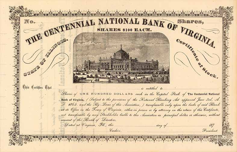 Centennial National Bank of Virginia