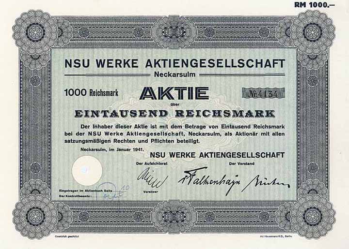 NSU Werke AG