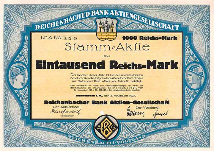 Reichenbacher Bank AG