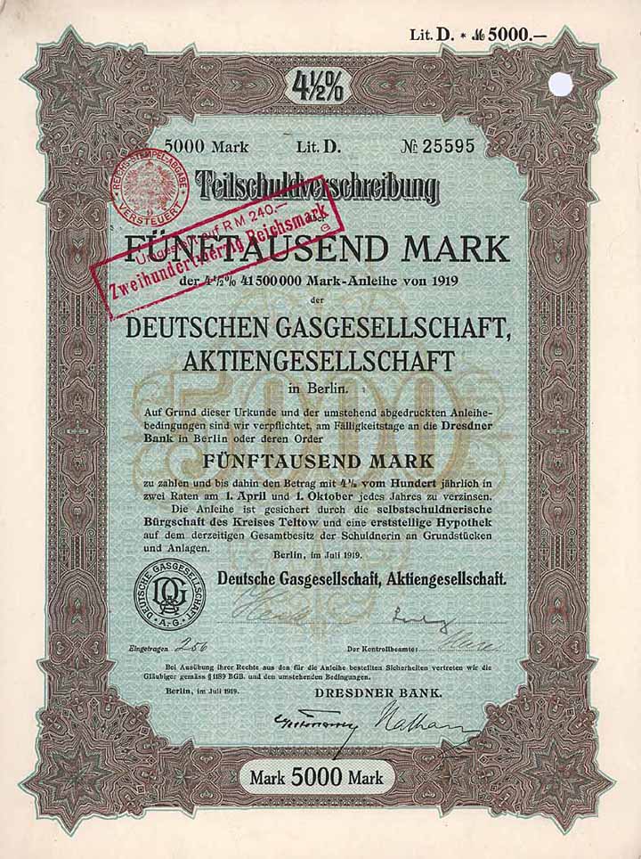 Deutsche Gasgesellschaft AG