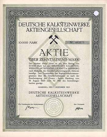 Deutsche Kalksteinwerke AG