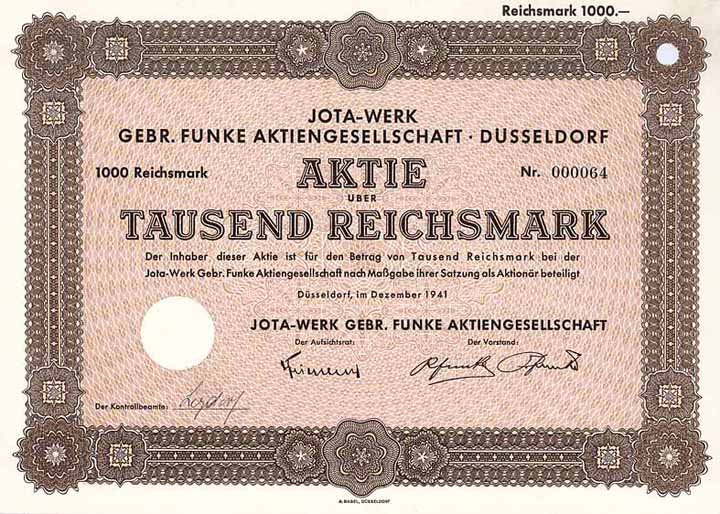 Jota-Werk Gebr. Funke AG